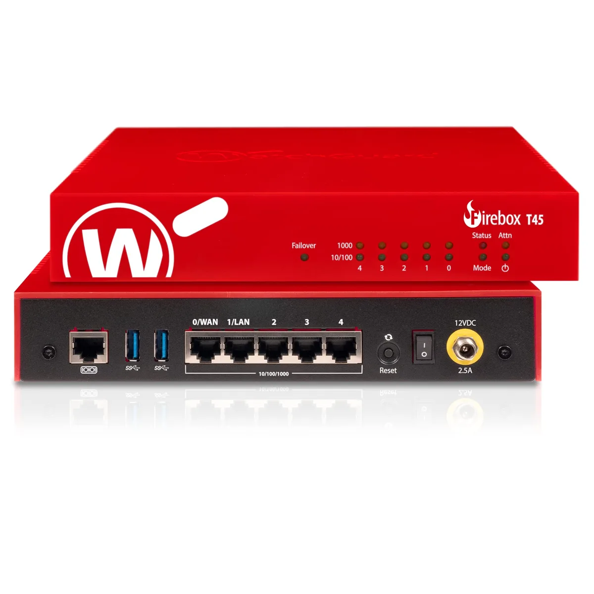 WatchGuard WatchGuard Firebox T45-PoE network switch 5 Port 3.94 Gbit/s WGT47033-US — product photo
