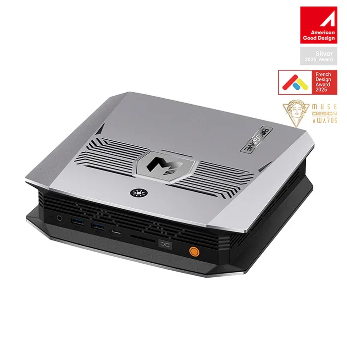 BOSGAME BOSGAME BG/M5/AI395 mini PC AMD Ryzen AI Max+ 395 128GB LPDDR5X 2TB — product photo