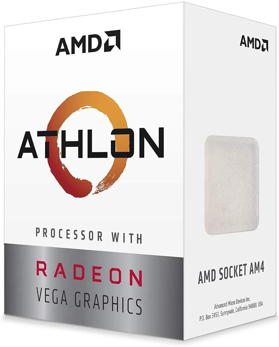 AMD Athlon 200GE processor in AM4 package with included cooler