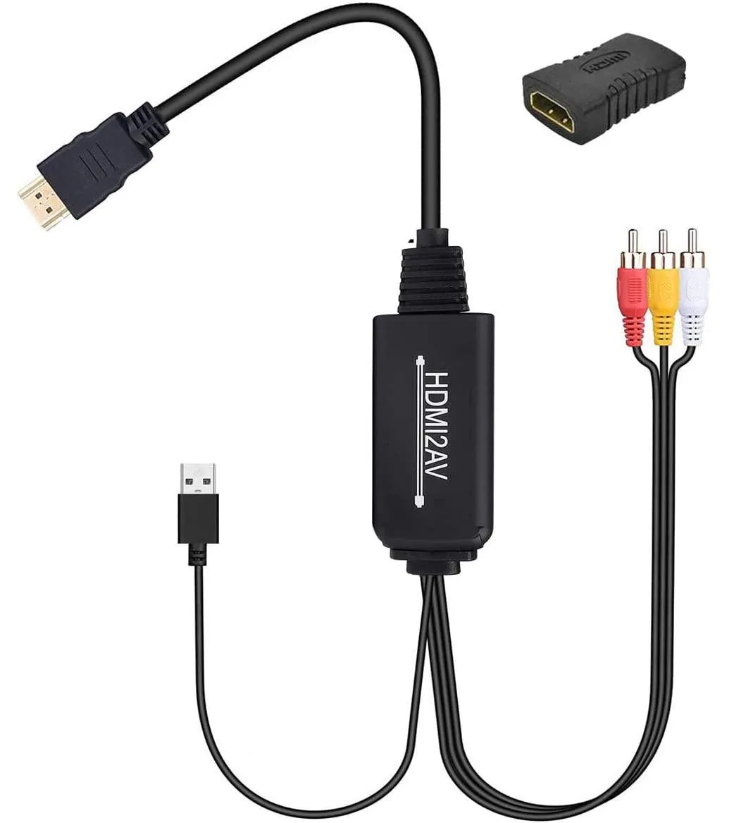 Jansicotek Jansicotek HDMI to RCA Converter Cable 120cm — product photo