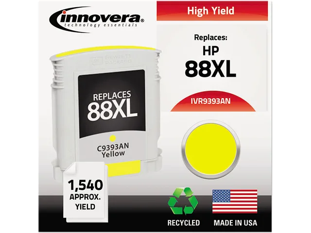 Innovera Innovera IVR9393AN Yellow High Yield Ink Cartridge 1540 Pages — product photo