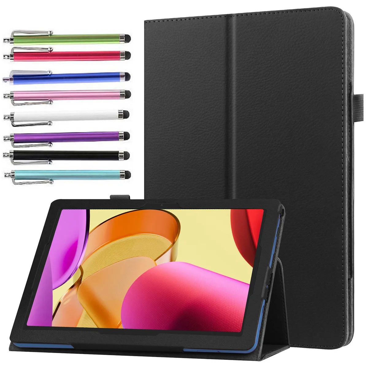 anicestore anicestore Galaxy Tab A9+ 11" Flip Case Black + Stylus — product photo