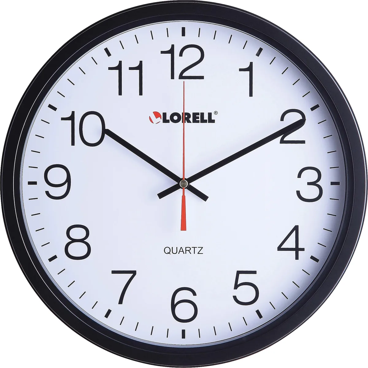 Lorell Lorell LLR61008 12" Slimline Analog Wall Clock — product photo