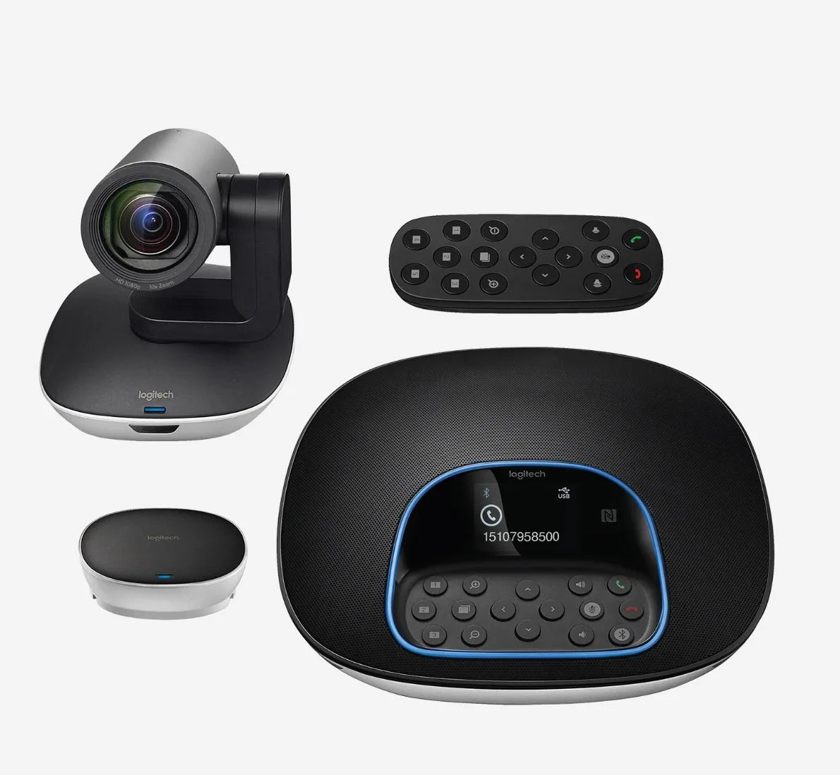 Logitech Logitech CC3500e group Webcam 1080p 30fps PTZ 10x zoom — product photo