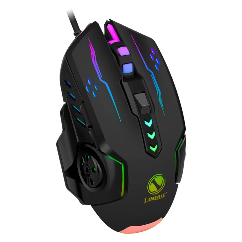 IHDAPP IHDAPP 3600dpi USB Wired Gaming Mouse 6 Buttons Black — product photo