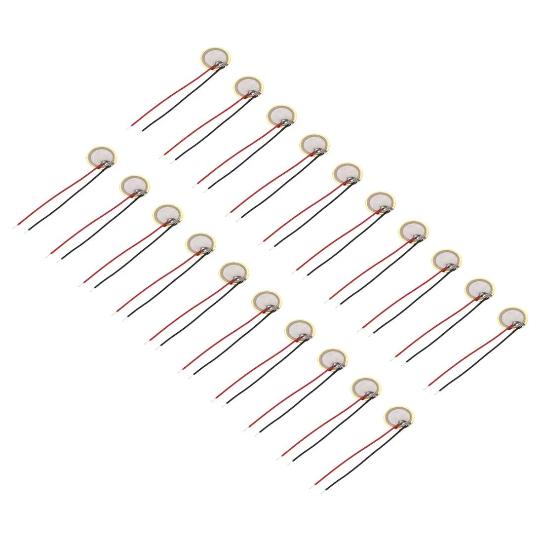 Unique-Bargains Unique-Bargains 20 Pcs Piezo Discs 10mm Brass Transducer Pickup — product photo