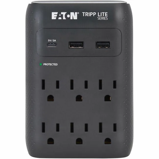 Tripp Lite Tripp Lite SK60CB 6-Outlet Surge Protector 1080 Joules USB-C USB-A — product photo