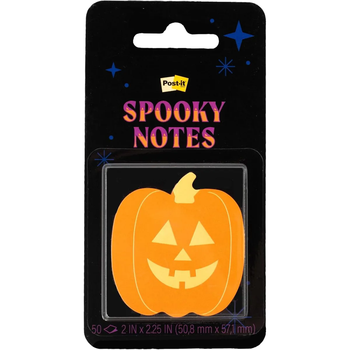 3M 3M Post-it Halloween Spooky Notes Pumpkin 25 sheets — product photo