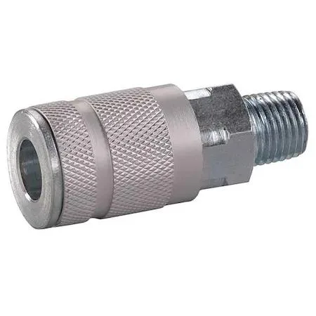 SPEEDAIRE SPEEDAIRE 30E655 Coupler Body 1/4 NPT Male Zinc Steel — product photo