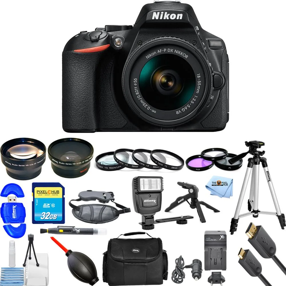 Nikon Global Nikon D5600 DSLR Camera with 18-55mm Lens Mega Kit — product photo