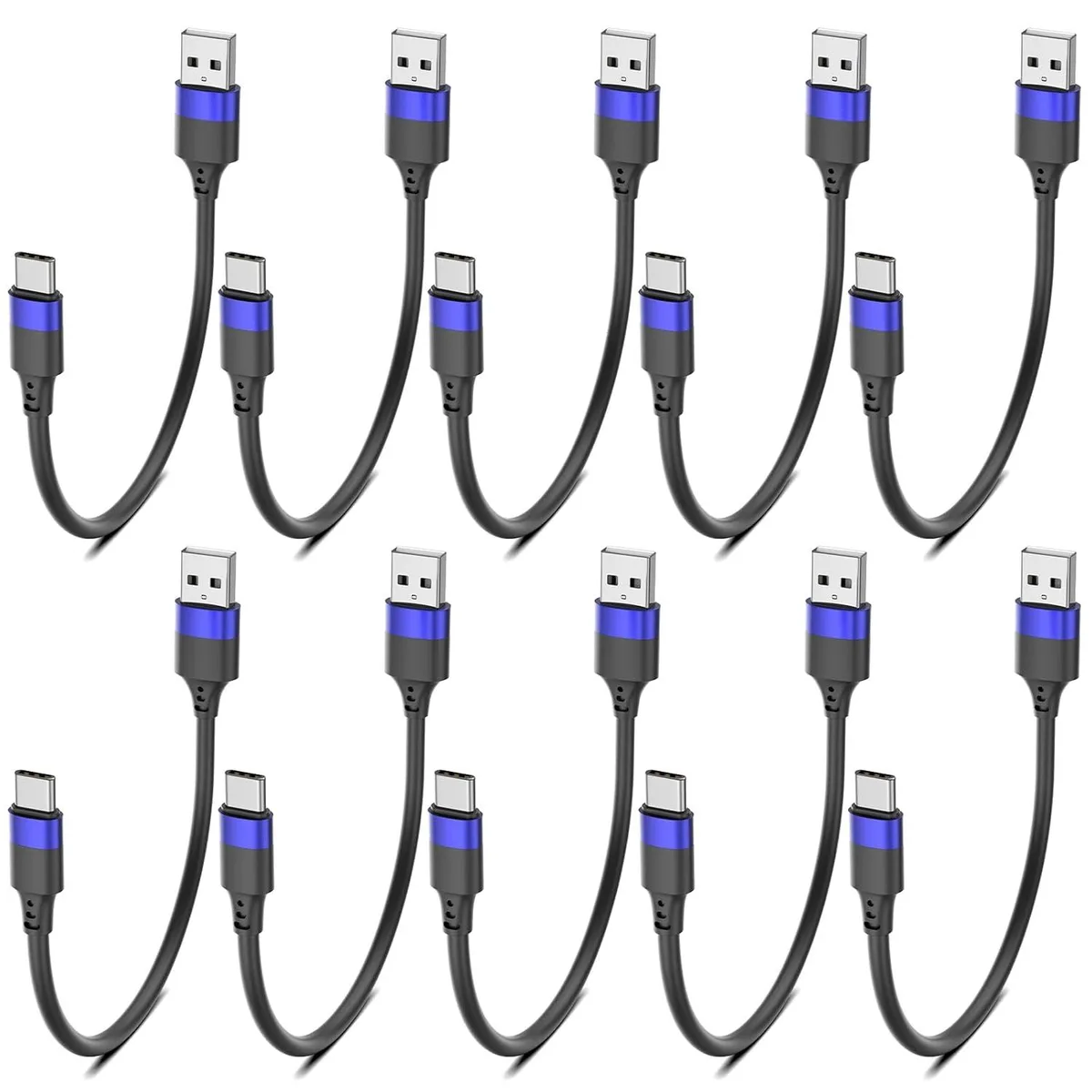 miqpower miqpower USB A to USB C Cable 6 inch 10 Pack — product photo