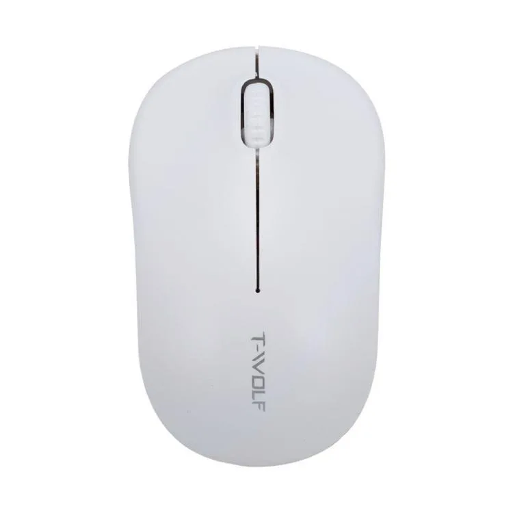 allentian allentian Wireless Mouse White 2.4GHz 1600dpi 3 Keys — product photo