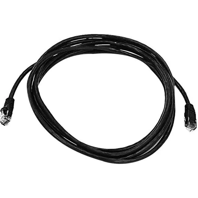 Monoprice Inc. Monoprice Inc. 3384 network ethernet cable 10 Feet Black Cat5e 24AWG 350MHz 50m gold contacts — product photo