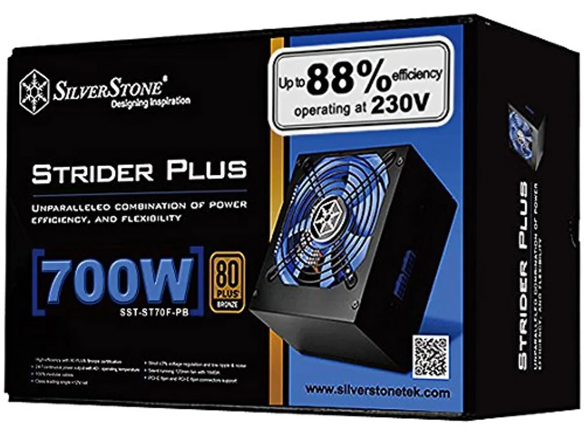 Silverstone Technology Silverstone Technology Strider Plus ST70F-PB 700W server power supply — product photo