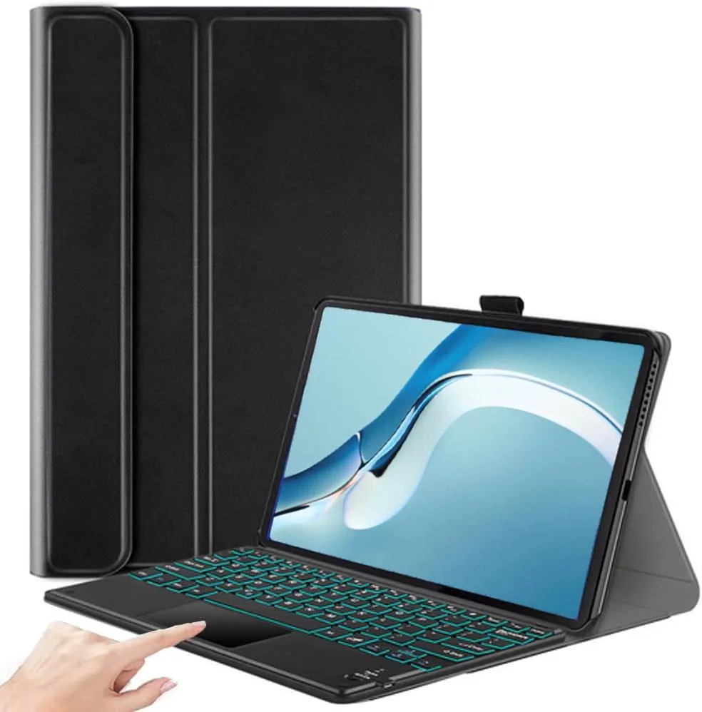 Werleo Werleo Touchpad Keyboard Case for Huawei MatePad Pro 12.6 2022 2021 — product photo
