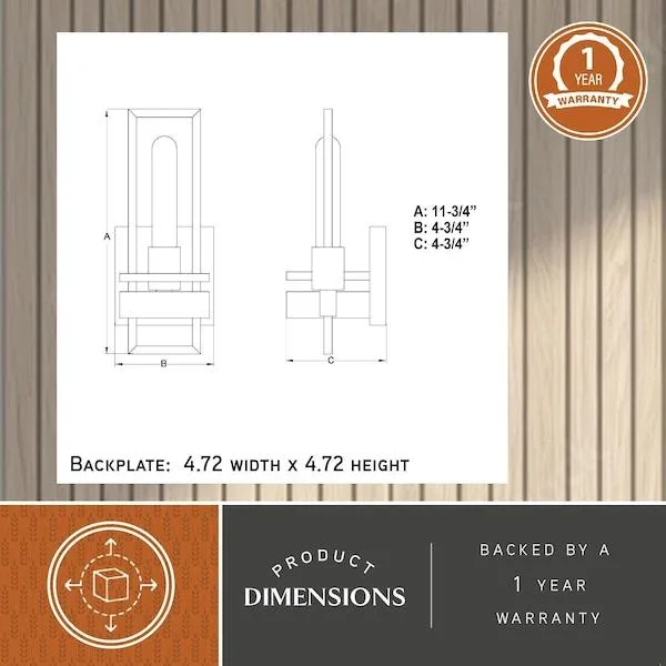 Vaxcel Vaxcel Marquis W0345 1-Light Pendant Matte Black — product photo