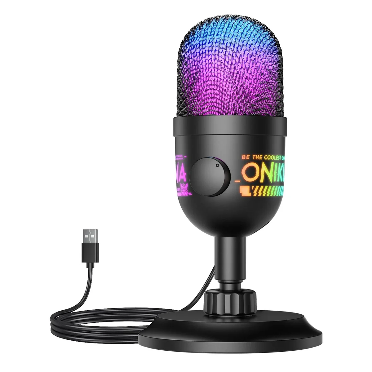 ONIKUMA GAMING HTJ-M930-Black-AU USB Condenser Microphone — product photo