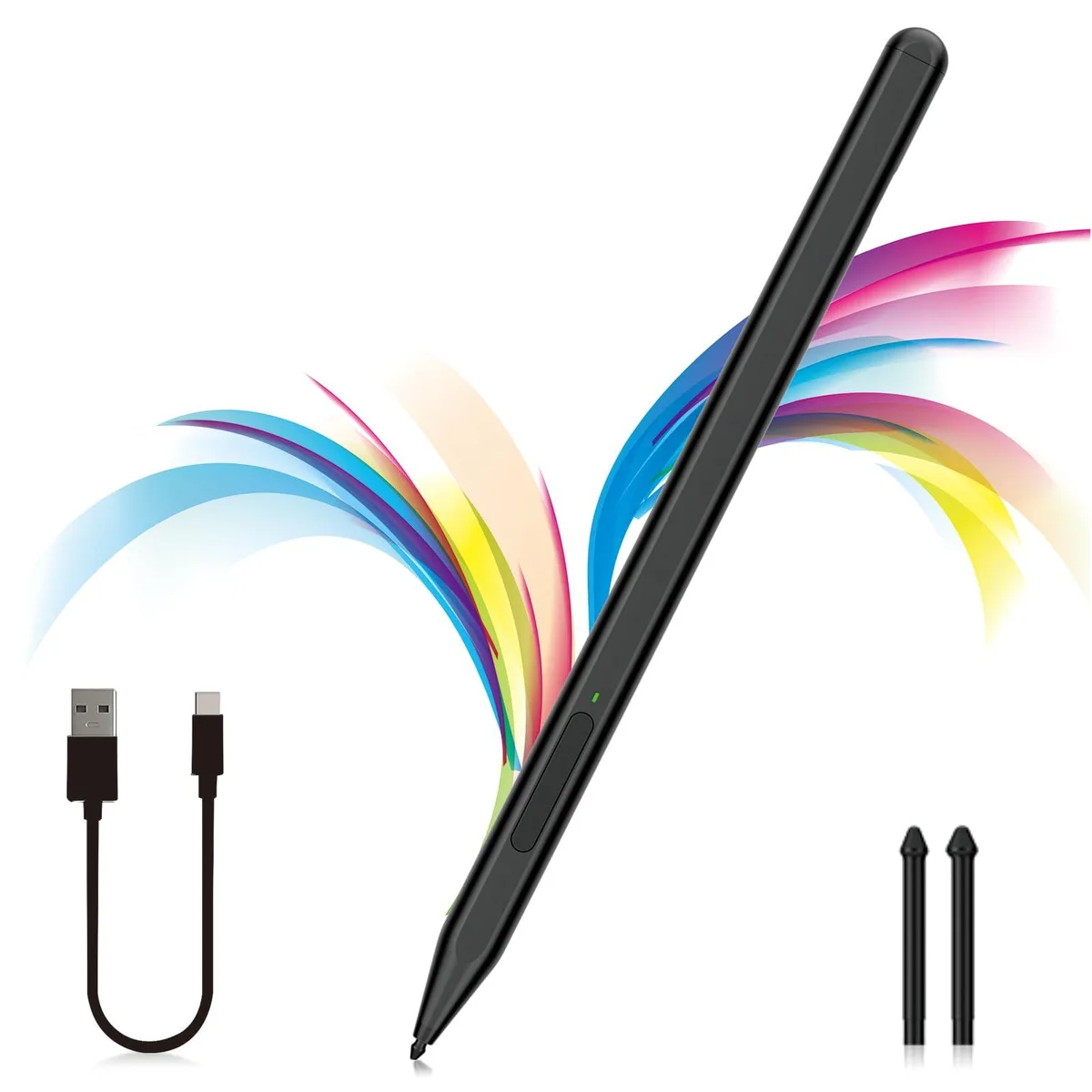  Milikilo F97 stylus pen for Microsoft Surface, 1024 pressure, black — product photo