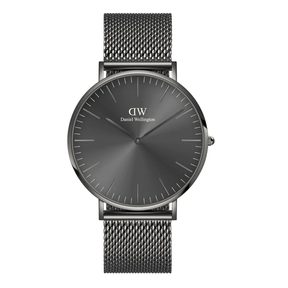 Daniel Wellington Daniel Wellington Classic Mesh Graphite 40mm watch — product photo