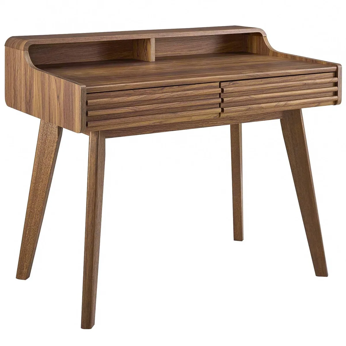Modway Furniture Modway Furniture Render Writing Desk Walnut decorative shelving — product photo