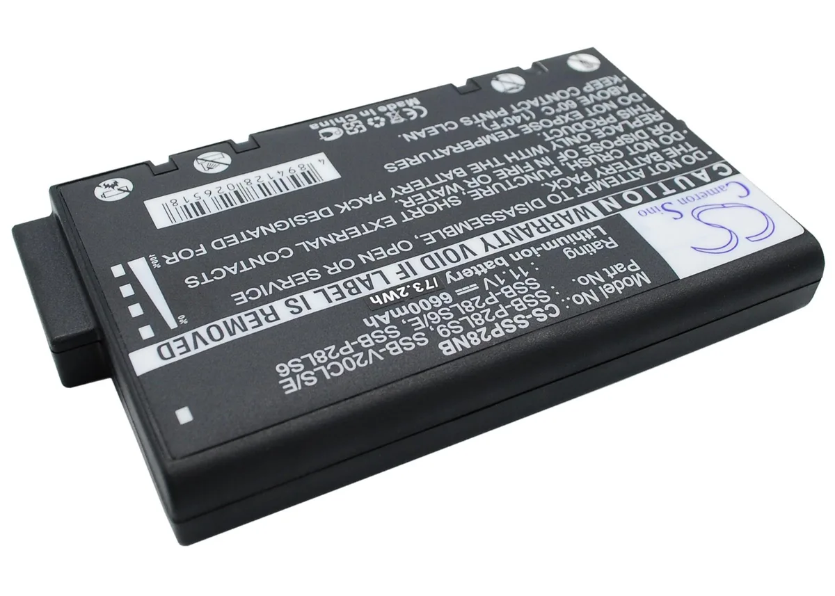 Cameron &amp; Co Cameron &amp; Co DS-CS-SSP28NB laptop battery 11.1V 6600mAh 6.6Ah Black — product photo