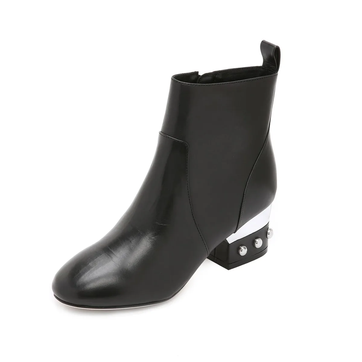 Isa Tapia Isa Tapia Hardy Calf Leather Ankle Boots Black Size 37.5 — product photo