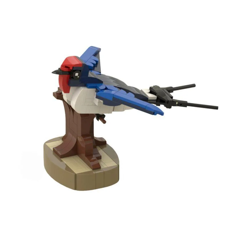 ZITIANYOUBUILD ZITIANYOUBUILD Barn Swallow Building Blocks Set 186 Parts MOC-245805 — product photo