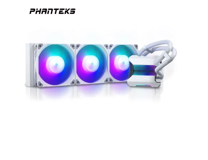 Phanteks Phanteks Glacier One 360 M25 A-RGB White liquid cooler — product photo