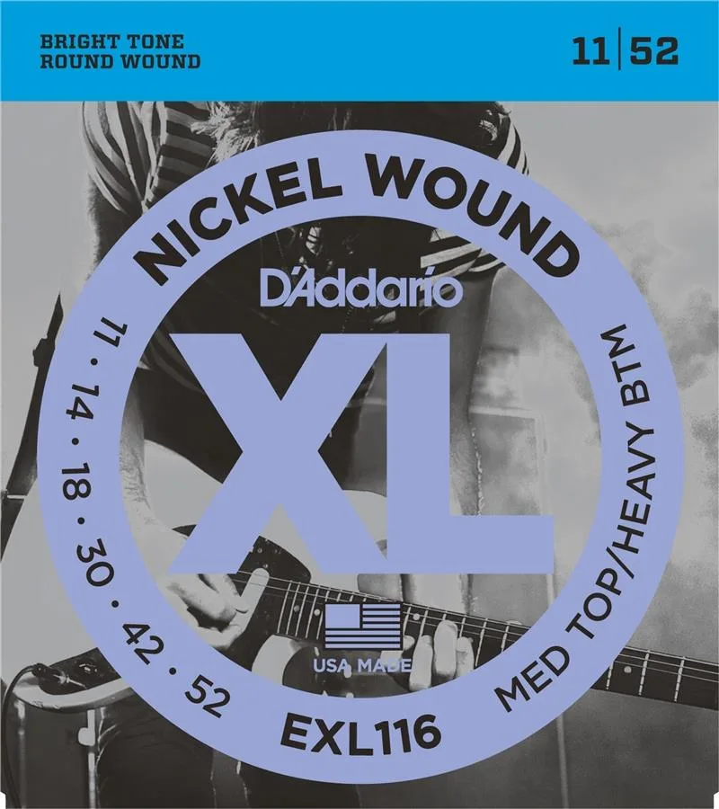 D'Addario D'Addario EXL116 Electric Guitar Strings Medium 3 Pack — product photo