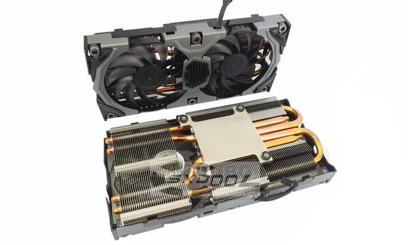 SXDOOL SXDOOL VGA Cooler for Inno3D GTX960 1070 Gaming Extreme 4 Heat Pipes 58mm — product photo