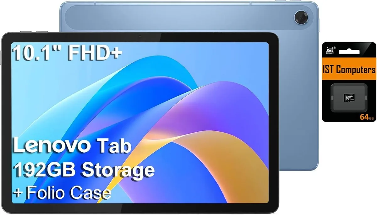 Lenovo Lenovo Tab M10 10.1" Tablet Blue 4GB 128GB Helio G85 — product photo