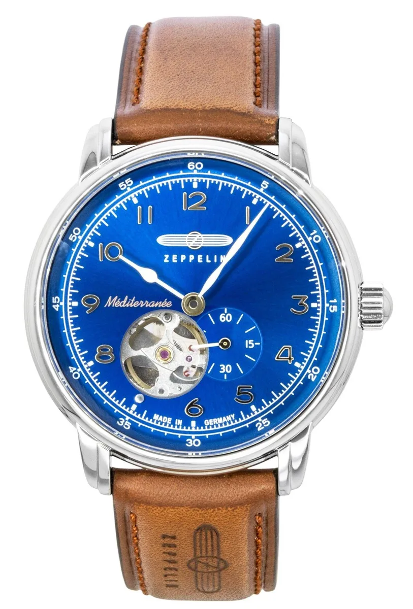 Graf Zeppelin Graf Zeppelin Mediterranee 96663 40.00 mm Blue Dial Automatic Watch — product photo