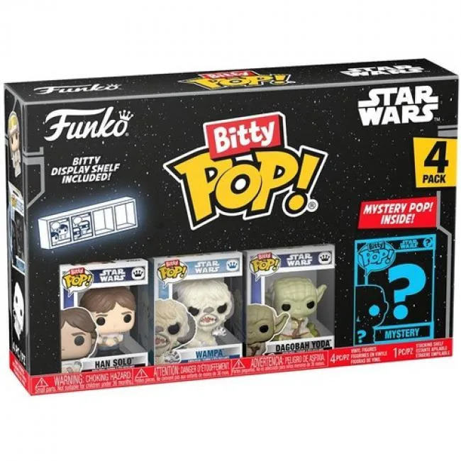 Funko Funko 83670 Bitty POP! Star Wars Empire Strikes Back S2 Han 4-Pack action figure — product photo
