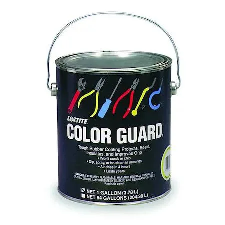Loctite Loctite 338128 Rubber Protectant Color Guard Blue 1 gal sprayer — product photo