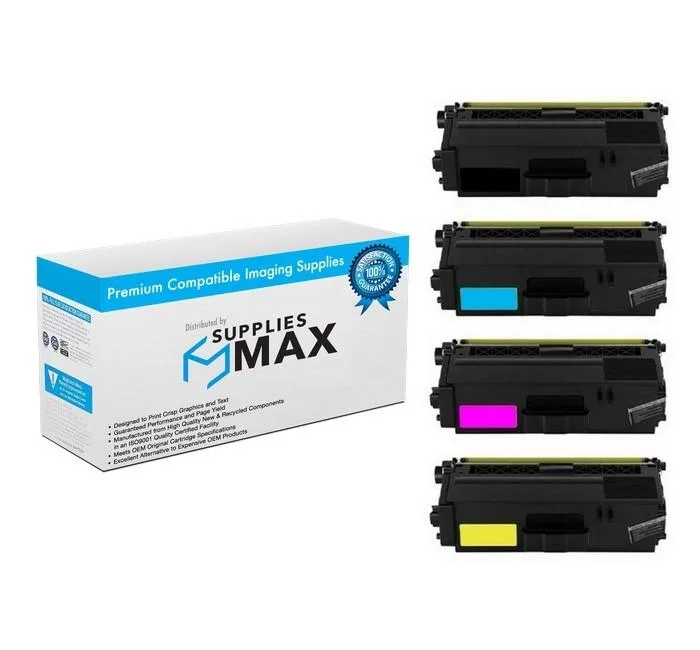 SuppliesMax SuppliesMax BRTBRTTN-336-COMBO Toner Cartridge Combo Pack (BK/C/M/Y) — product photo