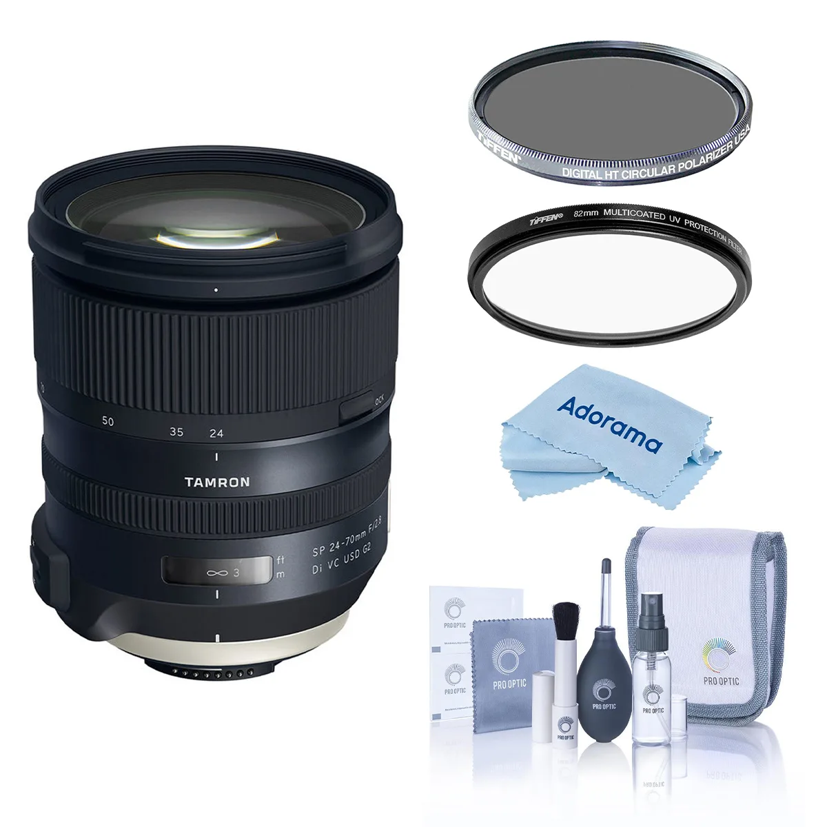 Tamron Tamron A032 SP 24-70mm f/2.8 Di VC USD G2 camera lens — product photo