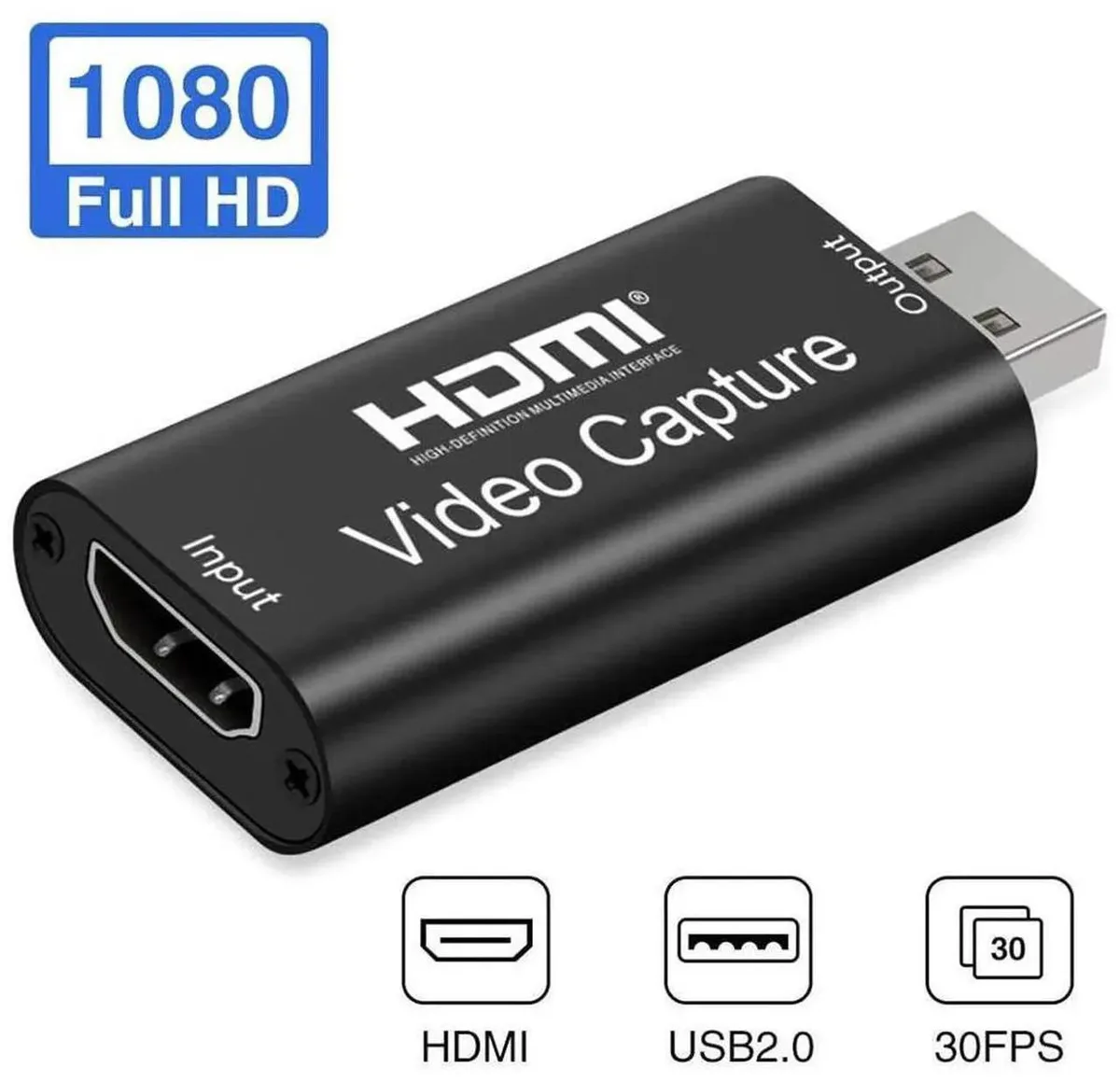 SMUGDESK SMUGDESK HDMI to USB 2.0 Capture Card 1080P 30fps — product photo