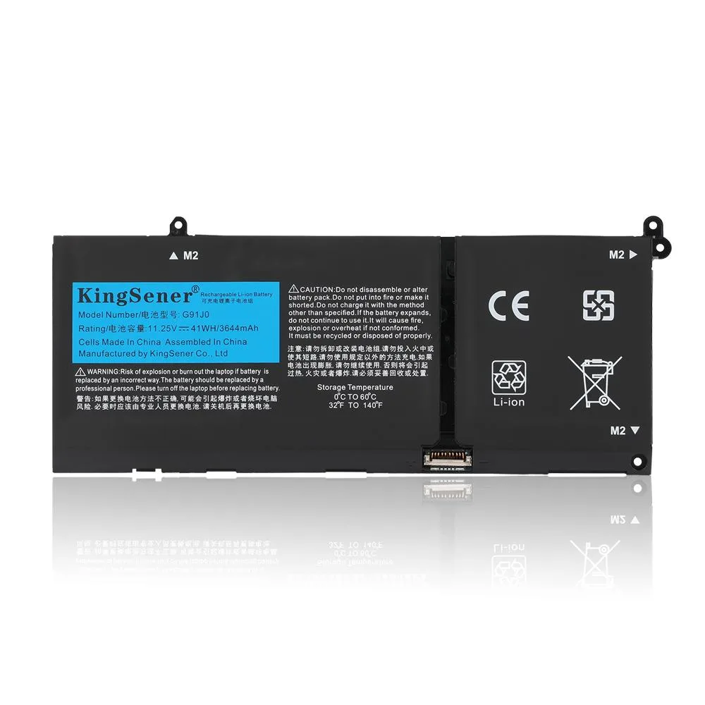 KingSener KingSener G91J0 41Wh laptop battery for Dell Inspiron 5515 5625 5410 7415 Latitude 3320 Vostro 5620 5625 — product photo