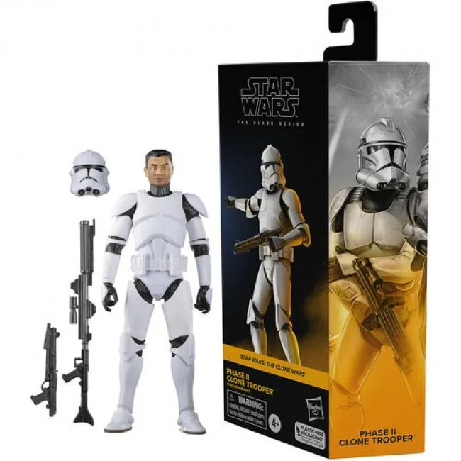 Star Wars Star Wars F71055X00 Black Series Phase II Clone Trooper action figure — product photo