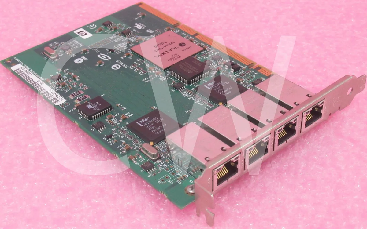 Intel Intel PRO/1000 MT PWLA8494MT quad-port Gigabit Ethernet PCI-X network card — product photo