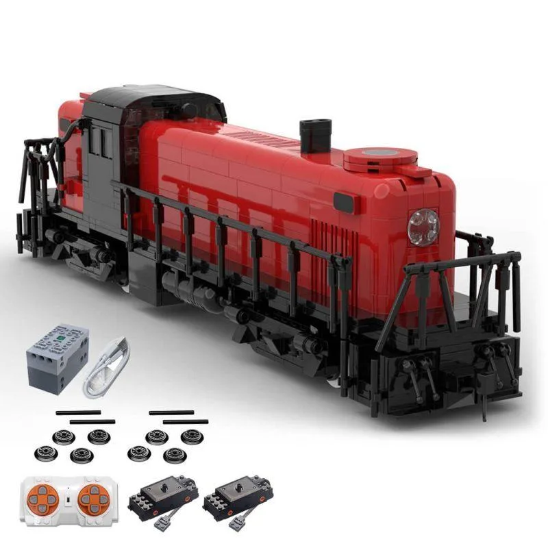 ZITIANYOUBUILD ZITIANYOUBUILD MOC-118289 New Haven V1 Train Building Set 1206 Parts Dynamic Version — product photo