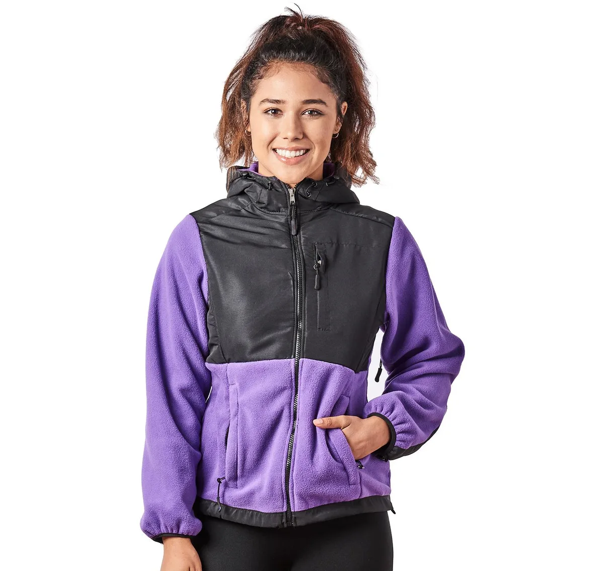 Altatac Altatac FL920 Women's Outerwear Purple/Black S 100% Polyester — product photo