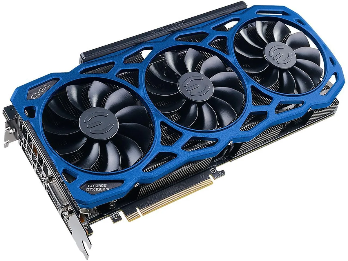 EVGA EVGA GeForce GTX 1080 Ti 11GB 11G-P4-6796-K3 graphics card — product photo