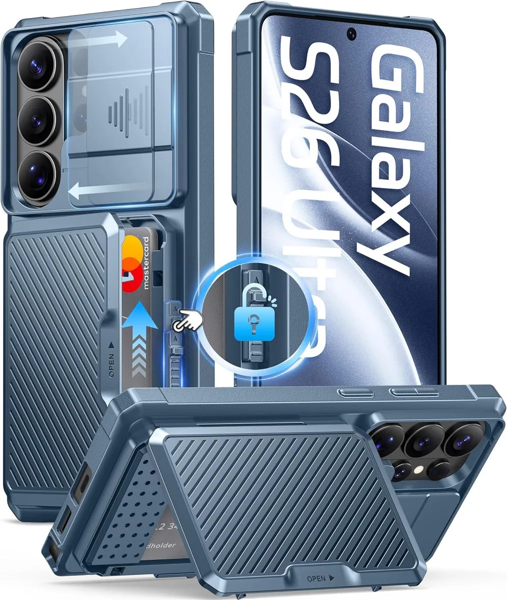 Transcend Transcend Galaxy S26 Ultra Case Wallet Dragonfly Blue 6.9 — product photo