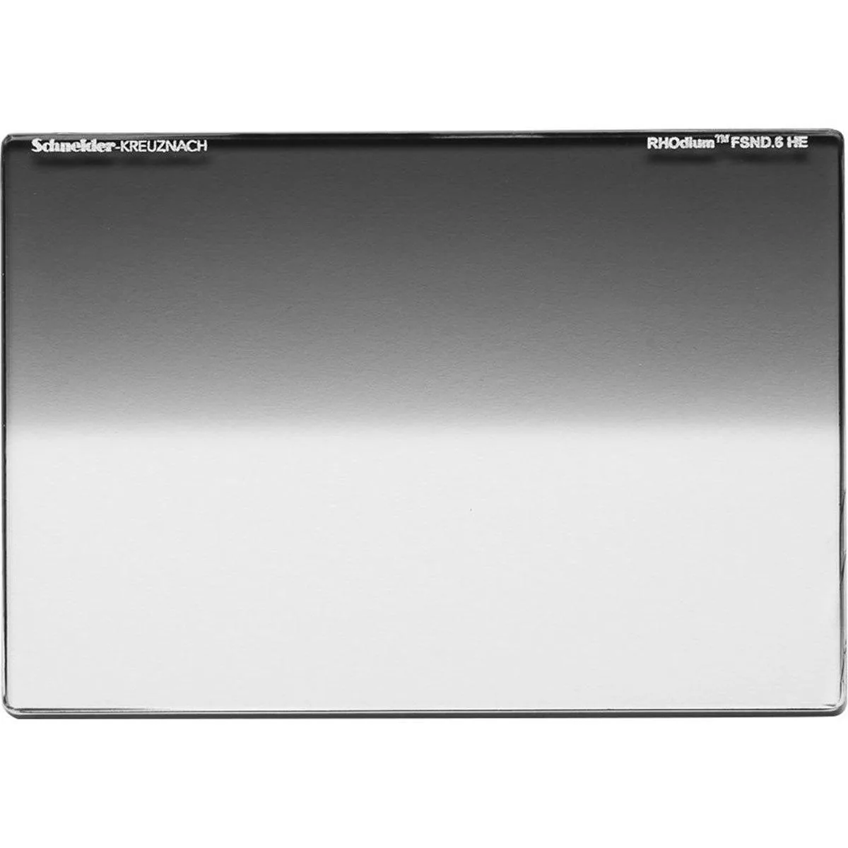 SCHNEIDER Schneider 4x5.65" RHOdium Full Spectrum ND Graduated Filter .6 Hard Edge camera filter — product photo