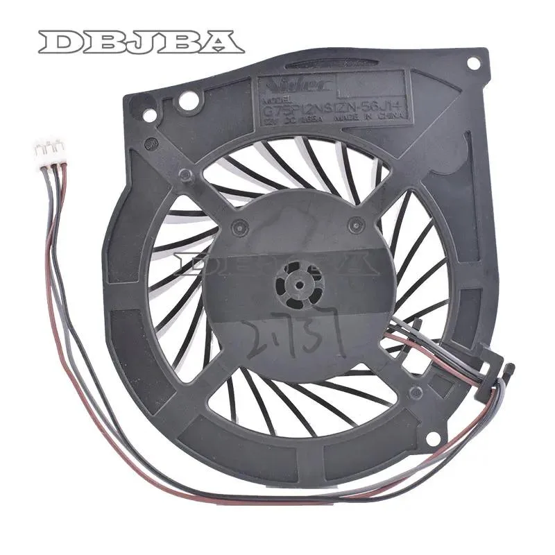 DBTLAP DBTLAP 12V 1.65A Centrifugal Turbine Frameless Cooling Fan — product photo
