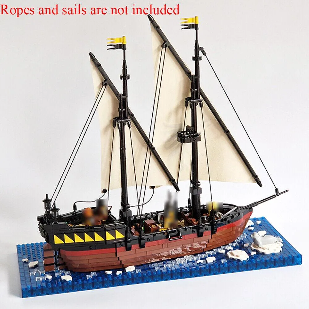 ZITIANYOUBUILD ZITIANYOUBUILD MOC-150662 Medieval Ship 1380 Parts Educational — product photo