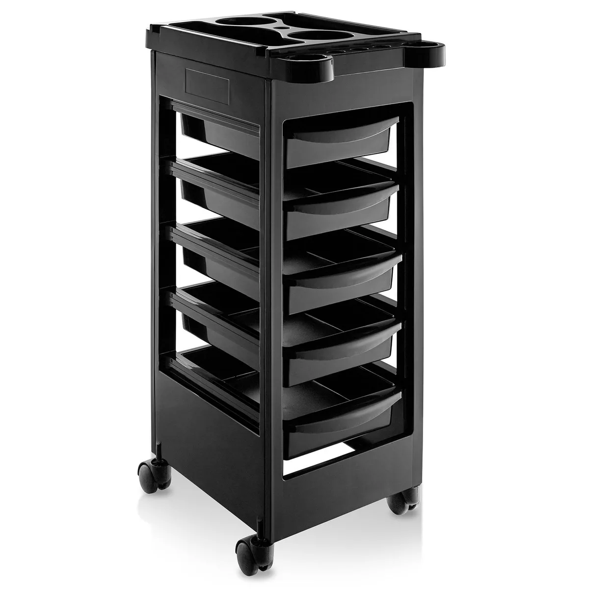 Saloniture Saloniture Rolling Trolley Cart With 5 Drawers — product photo