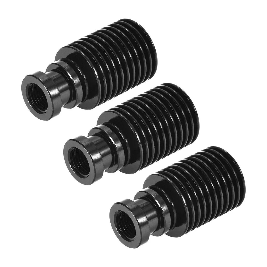 Unique-Bargains Unique-Bargains V6 Heatsink 1.75mm 3.00mm Black 3pcs — product photo