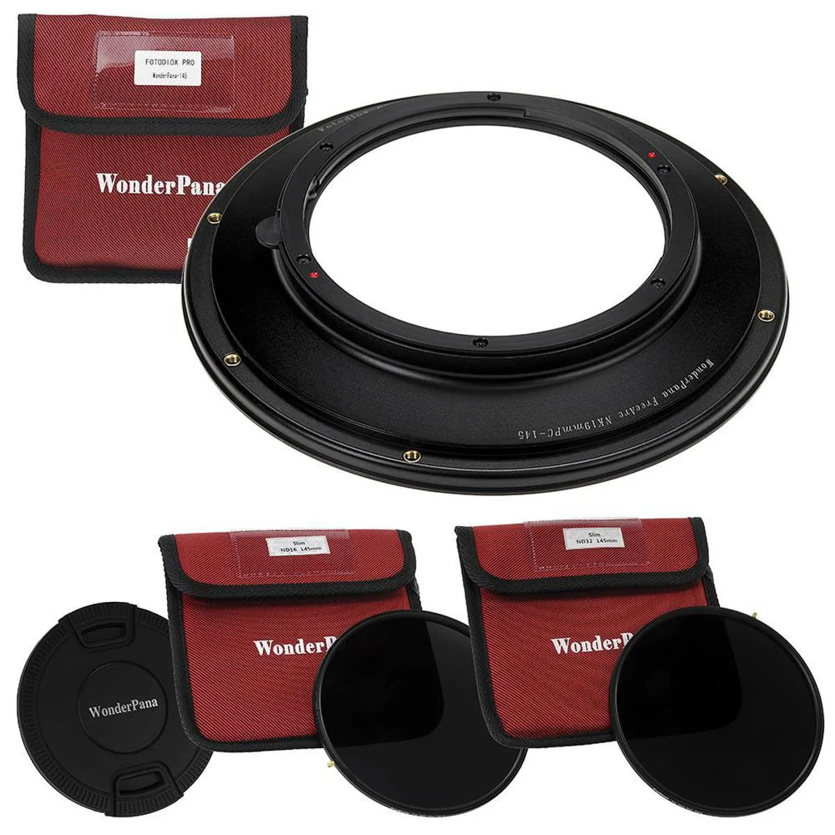 Fotodiox Fotodiox WonderPana FreeArc 145mm ND16 ND32 filter kit 19mm f/4E — product photo